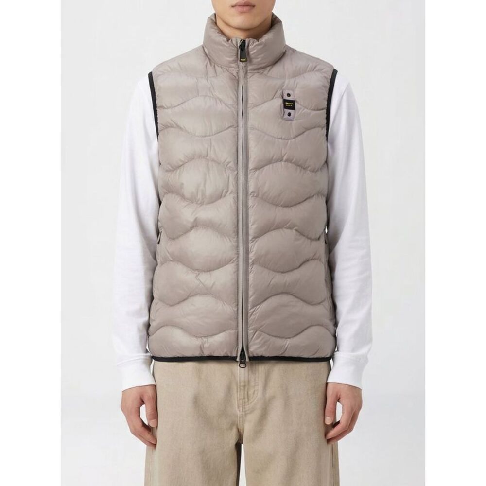 Blauer Men Quilted And Padded Waistcoat Blauer
